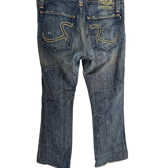 Rock & Republic Jeans Vtg Johnny JHNMP SZ34 Womens Bootcut Mid-Rise - Picture 2 of 15